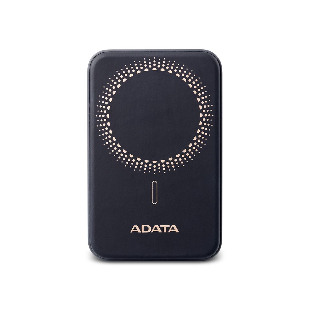 ADATA 威剛  R050 5000mAh 磁吸式 PD/QC 20W高效快充行動電源(黑)