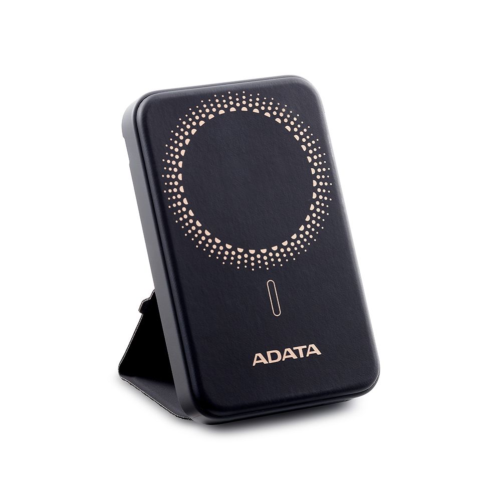 ADATA 威剛  R050 5000mAh 磁吸式 PD/QC 20W高效快充行動電源(黑)