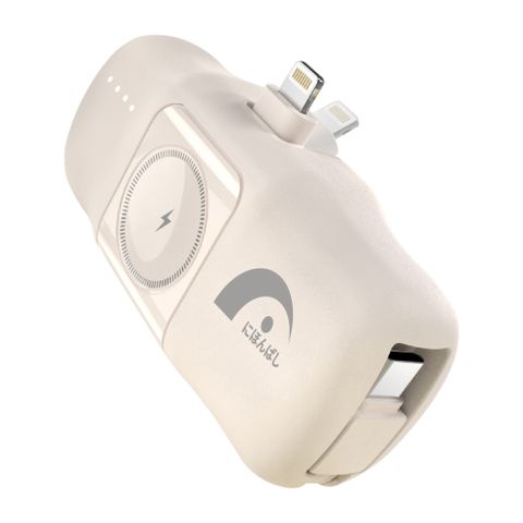 【JPB】Lightning直插式行動電源 支援apple watch充電/帶線 5000mAh