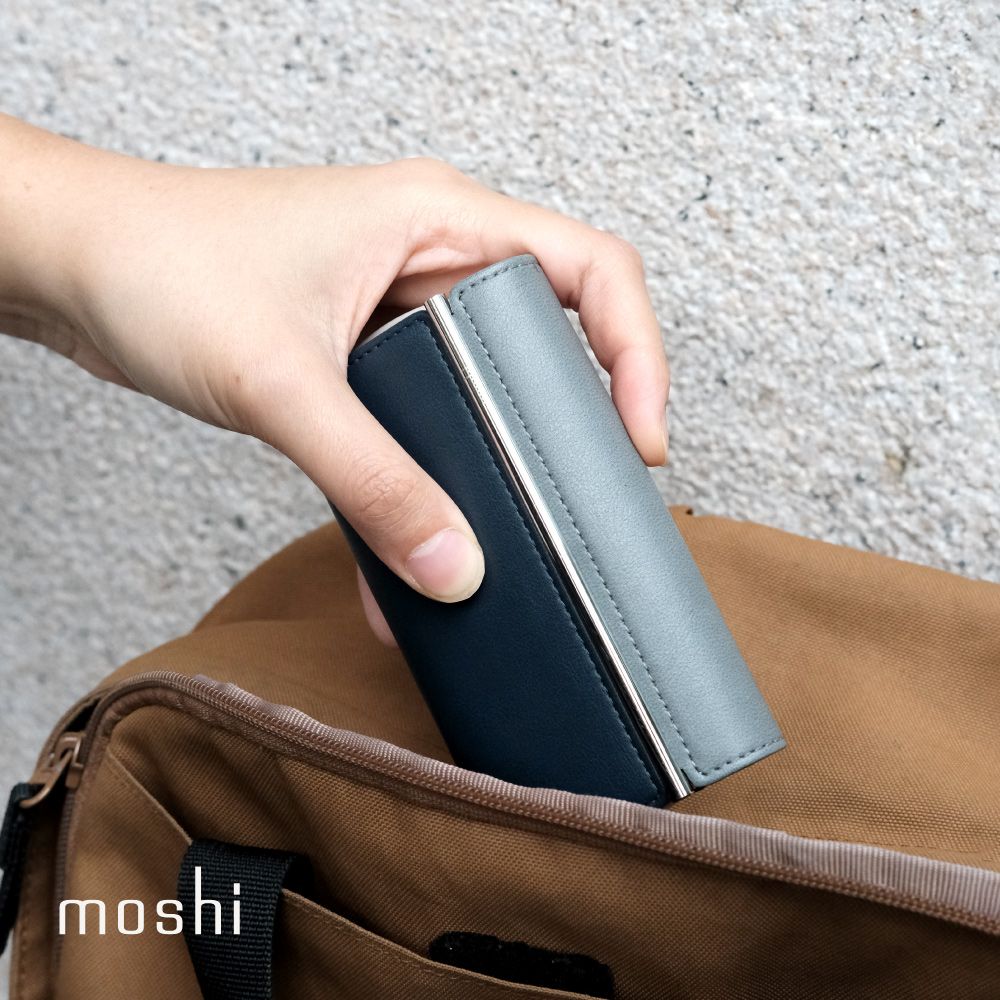 Moshi 摩仕 IonGo 10K Duo 雙向充電帶線行動電源 (USB-C 及 Lightning 雙充電線)