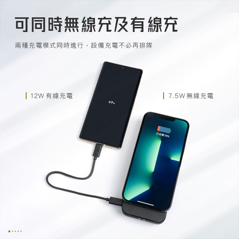 mophie  Snap+ powerstation 10K 磁吸支架行動電源