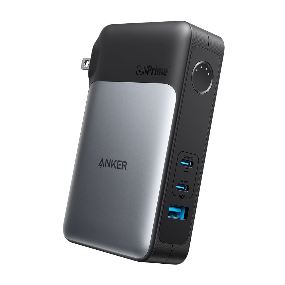 ANKER   A1651 10,000mAh 65W 行動電源/氮化鎵充電器 |原廠公司貨