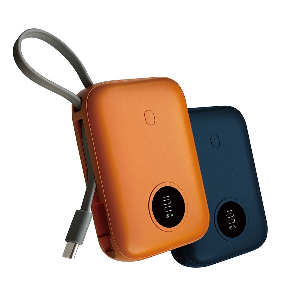 ENABLE 台灣製造 15月保固 ZOOM X3 10000mAh 30W PD/QC 自帶線雙向快充行動電源