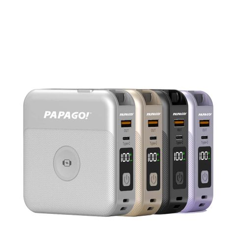 PAPAGO! 第三代10000 mAh功能無線充行動電源BS-WL720