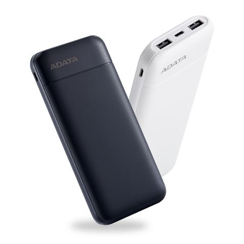 ADATA 威剛 C100 10000mAh 20W PD/QC 3孔 輕薄極速Type-C雙向快充行動電源