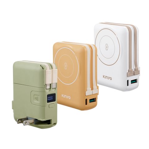 【KINYO】超防爆全固態行動電源10000mAh(KPB-2656)