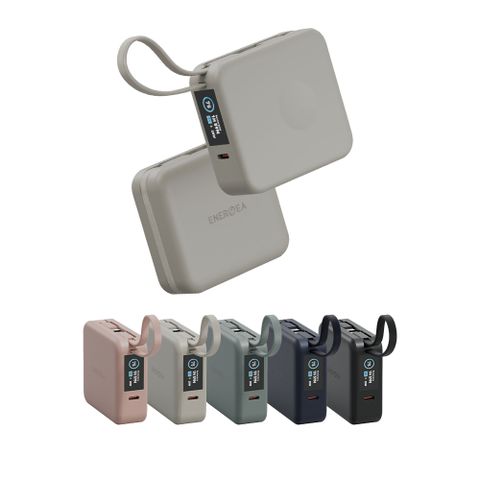 Energea 10000mAh USB-C to USB-C MagPac Mini+磁吸帶線行動電源