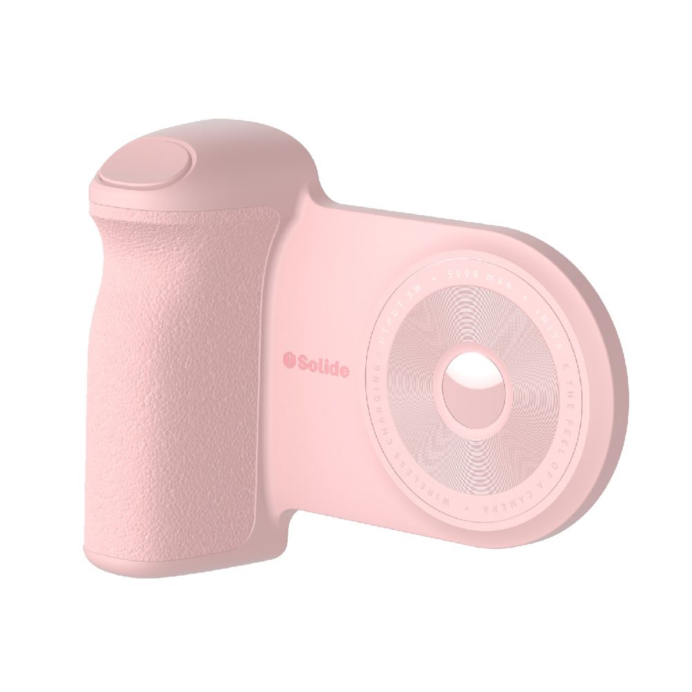 SOLiDE 18.5wh PiscesCam 雙魚座 磁吸即可拍 5000mAh 磁吸支架握把行動電源 可上飛機