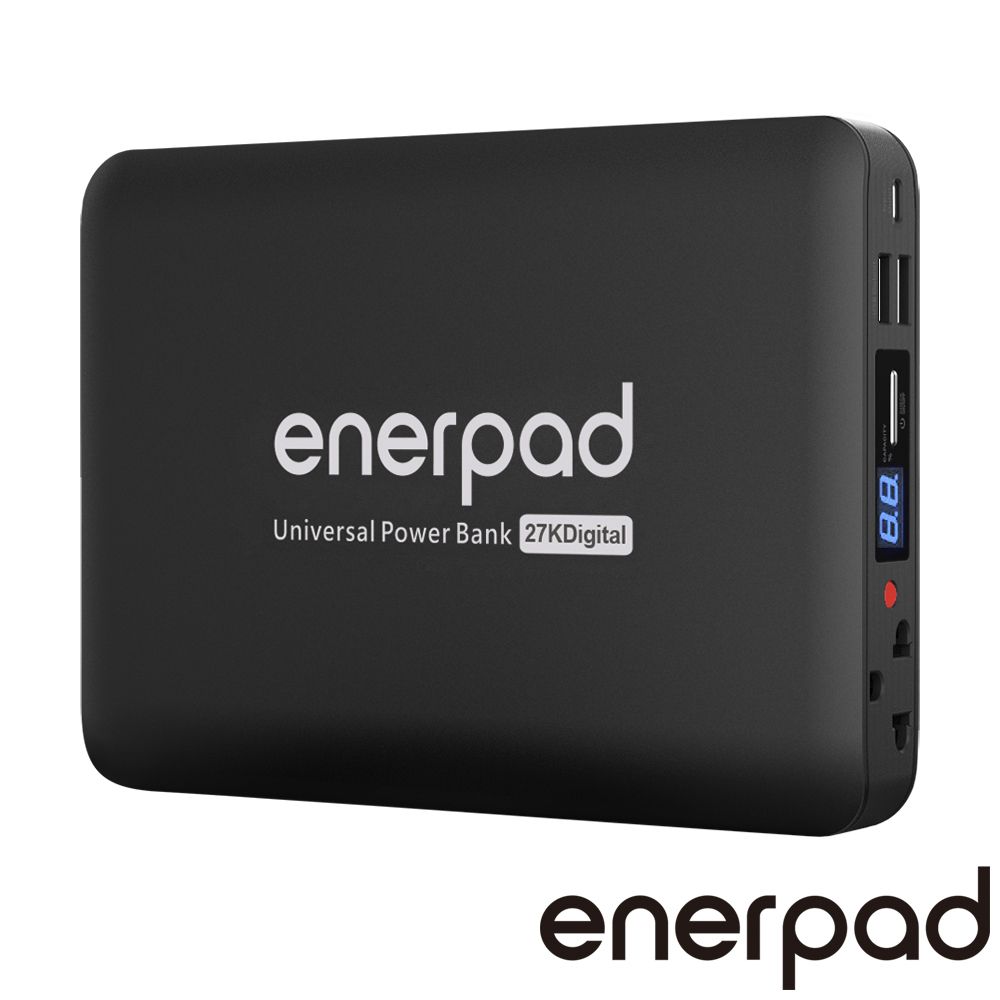 enerpad  萬用行動電源 台灣設計製造 使用日本知名品牌電芯 可手提行李上機 AC27KD