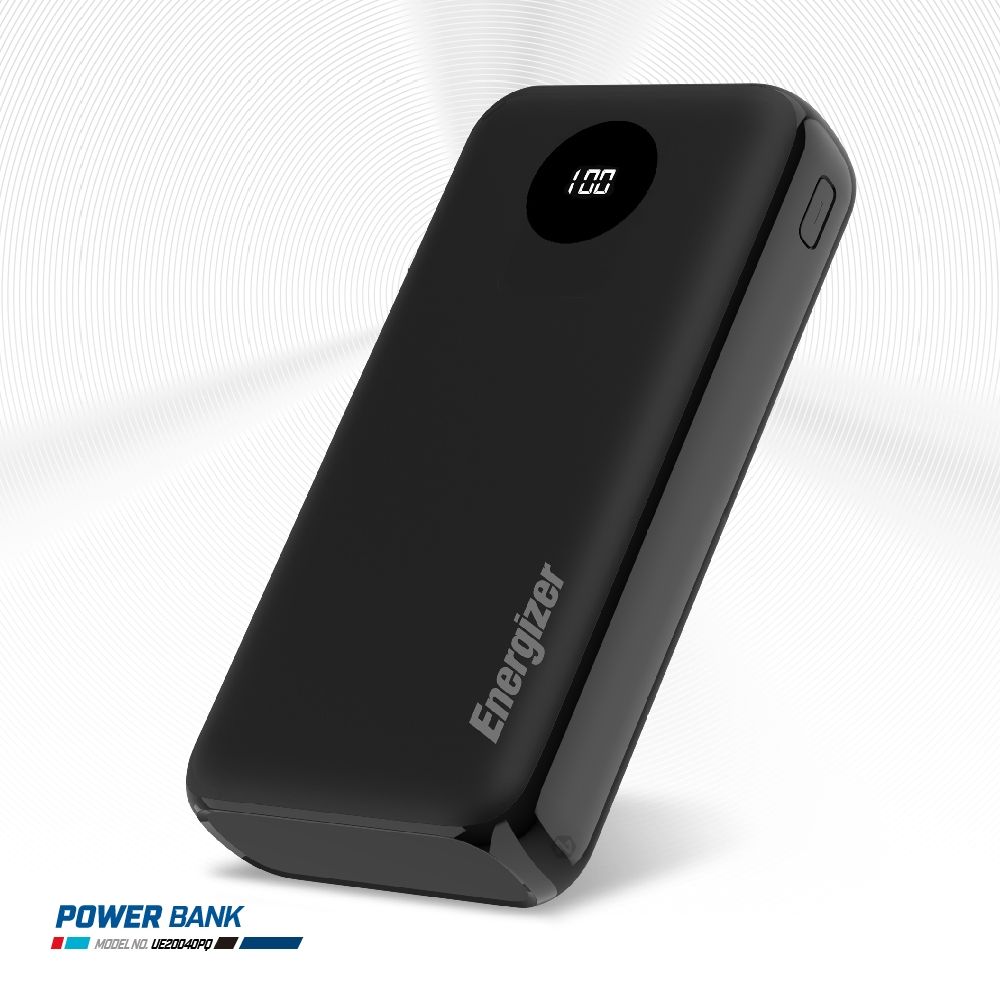 Energizer 勁量   勁能充 迅閃 UE20040PQ 22.5W 快充行動電源 20000mAh 安全設計 多重電路防護機制