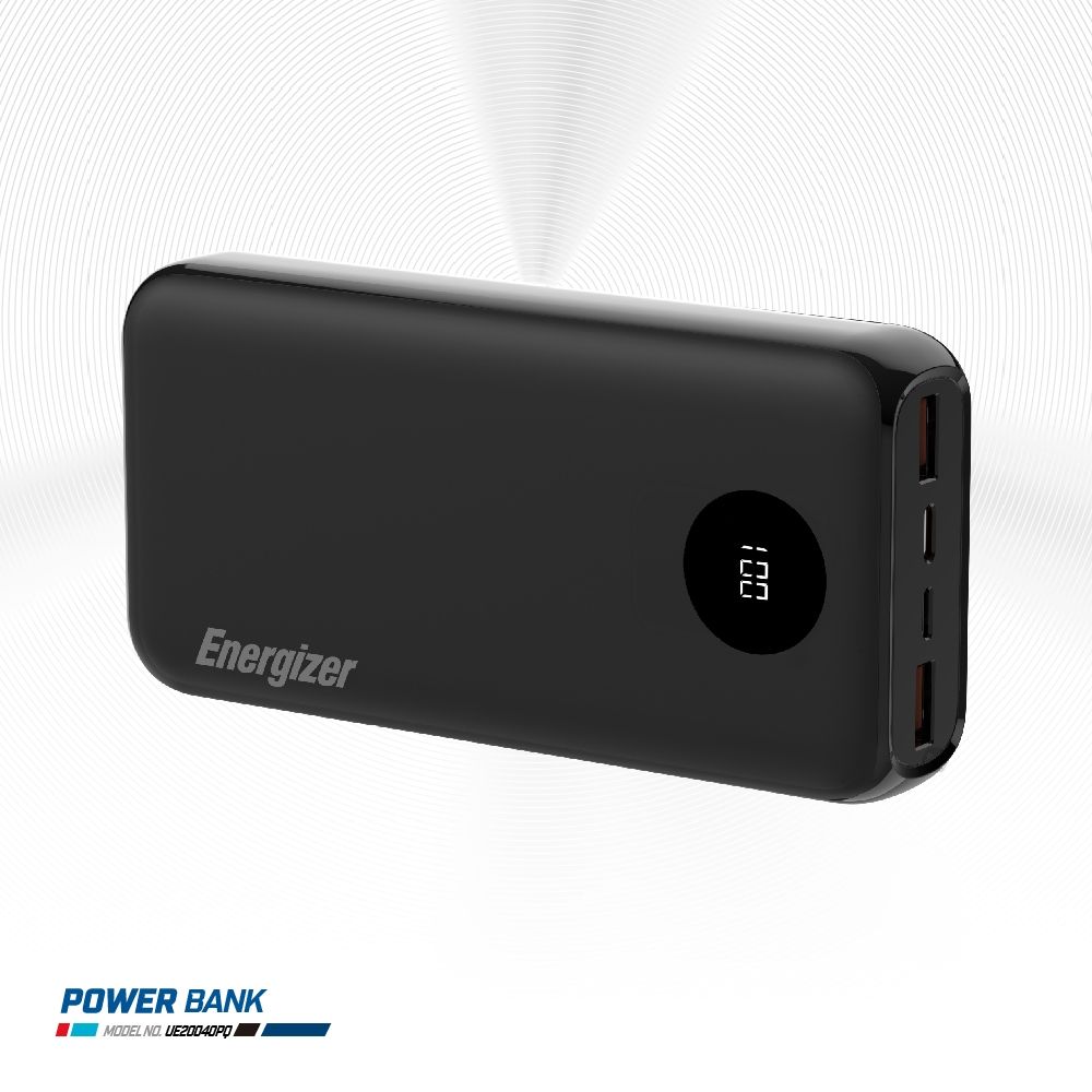 Energizer 勁量   勁能充 迅閃 UE20040PQ 22.5W 快充行動電源 20000mAh 安全設計 多重電路防護機制