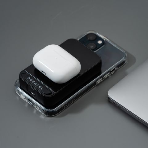 BEZALEL 倍加能 Prelude XR MagSafe 磁吸無線行動電源10,000mAh - 耀岩黑