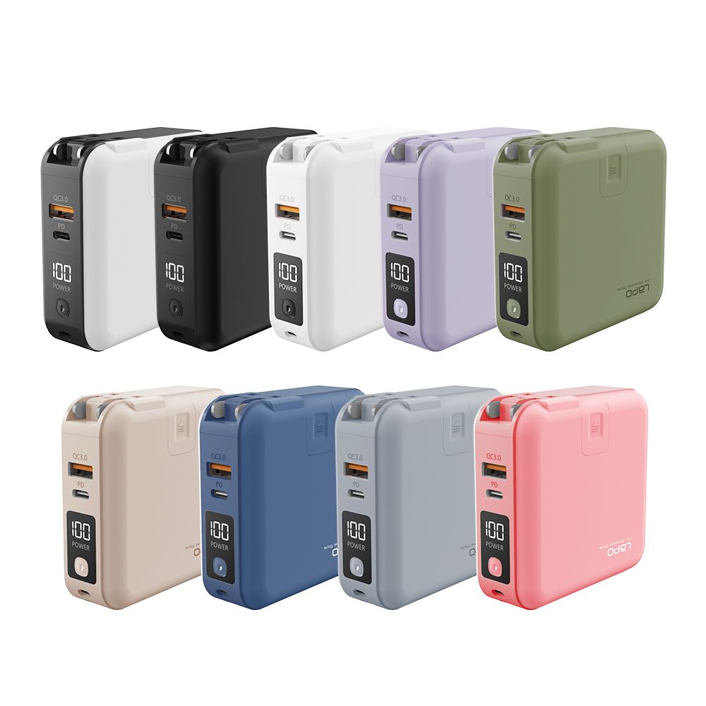 LAPO 多功能無線充行動電源(WT-03CM)10000mAh(37Wh)