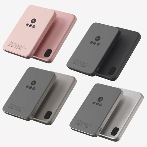 KooPin 石墨烯散熱 薄型鋁合金 磁吸MagSafe三用快充行動電源(台灣製造)