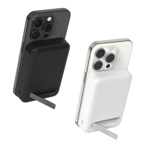 BELKIN BoostCharge Pro 10000 mAh Qi2 磁吸無線充電行動電源 黑/白(BPD008)