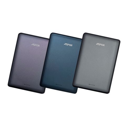 ASPOR 金屬質感 極薄型磁吸行動電源 10000mAh Magsafe/PD快充 附收納袋