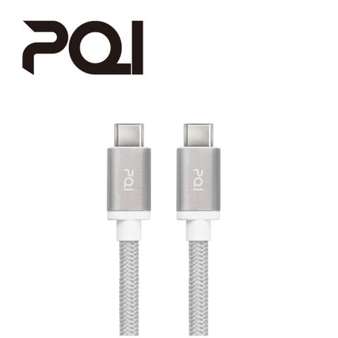 PQI qCable C100 USB-C to C 100公分編織快充線