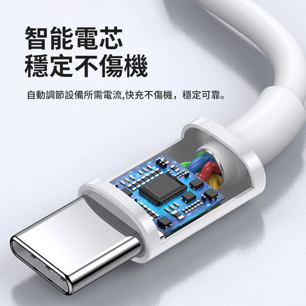  哥特斯 Type-C to Type-C 100W筆電充電線 PD快充線 macbook數據傳輸線 2M