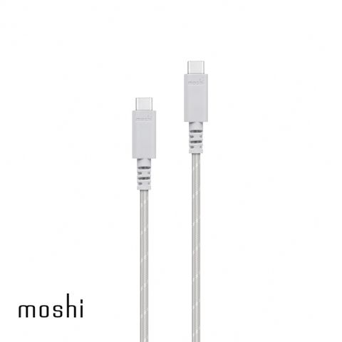 Moshi Integra™ USB-C to USB-C (240W/480Mbps) 充電線/傳輸編織線 (1.2 m)