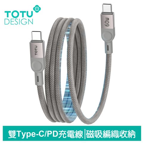 TOTU PD Type-C TO Type-C 充電線傳輸線編織線快充線 CB-13系列 1M 拓途 支援iPhone15系列