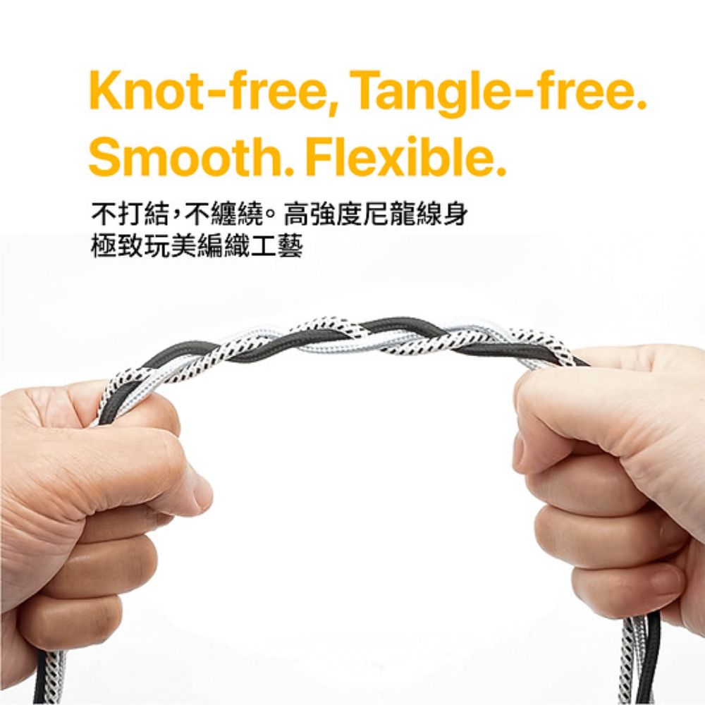 PERFEKT USB-C to Lightning 蘋果Apple認證金屬傳輸線-300cm (黑)