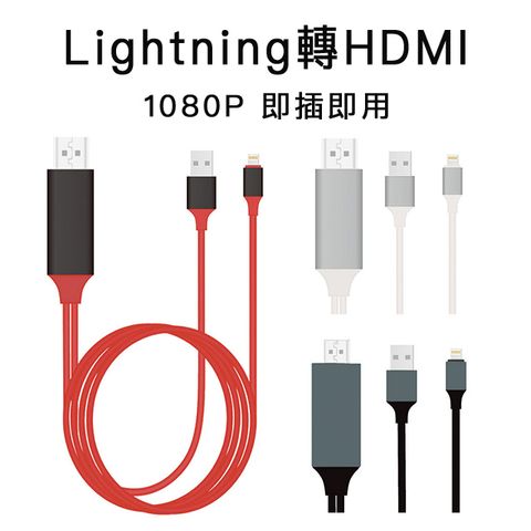◤ 支援最新iPhone、iOS12.2即更新最新系統◢ apple lightning接頭輸入轉HDMI 轉接線加充電線二合一 手機轉高清HDMI轉接線 Lightning to hdmi Digital AV Adapter iphone ipad ipod數位影音轉接器
