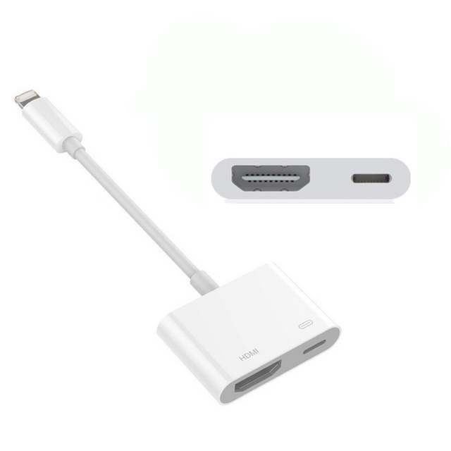  iPhone轉HDMI 1080P影音分享器 輸出轉接器