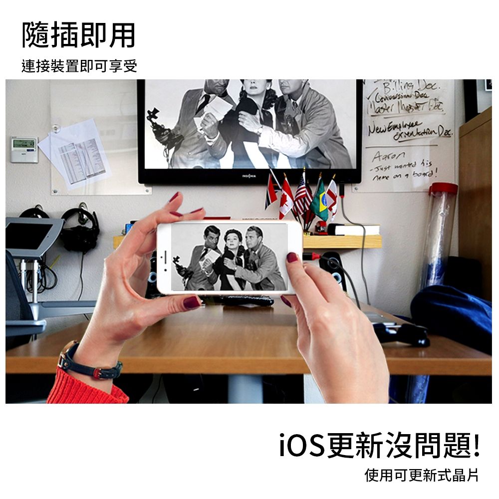 SONGWIN 尚之宇 Lightning to HDTV 影音傳輸線-2米 For iPhone iPad(IOS版本更新沒問題)