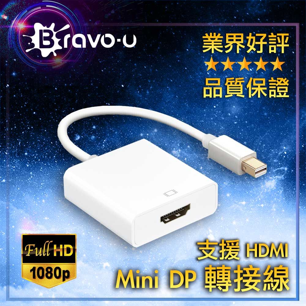 Bravo-u  Mini Displayport to FHD視訊傳輸線