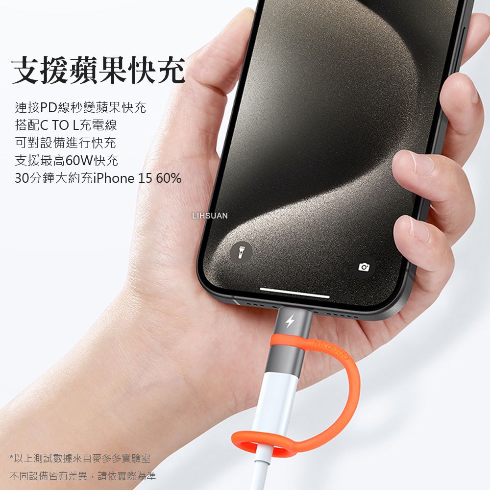 Mcdodo 麥多多 iPhone/Lightning 轉 PD/Type-C 轉接頭 轉接器 60W快充 充電傳輸 積木系列 