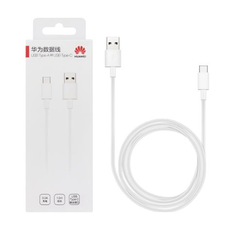 HUAWEI華為 原廠 3A Type-C 快充充電傳輸線 (原廠公司貨-盒裝)