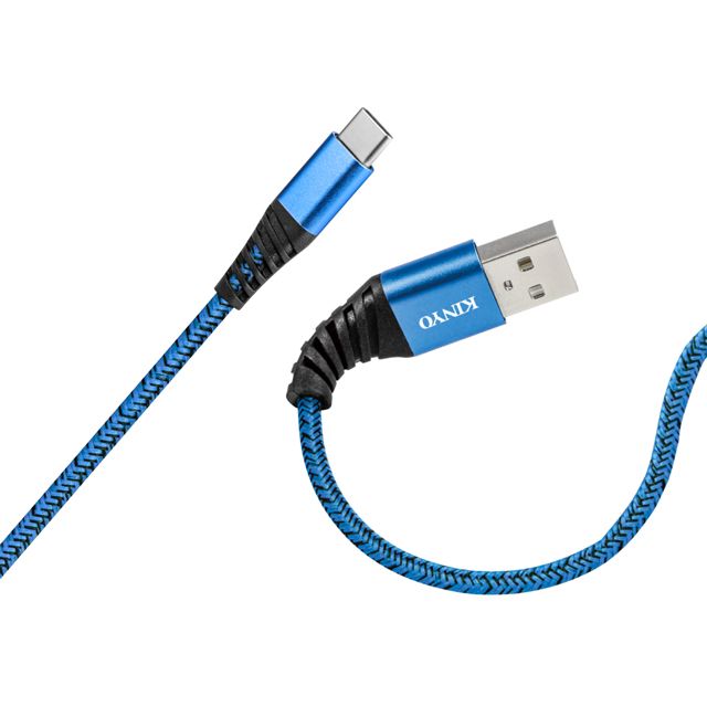 KINYO 1M_Type-CSR強化充電傳輸線 USB-C18