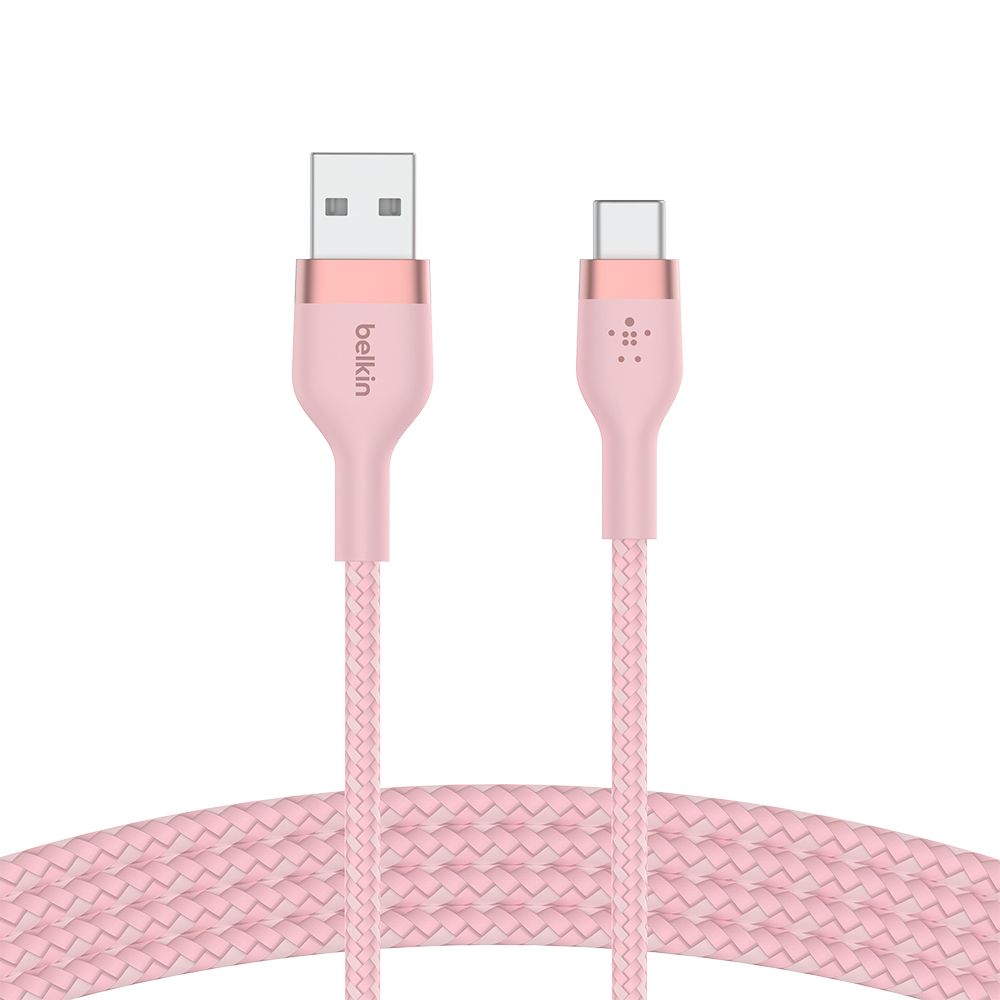 BELKIN BOOSTCHARGE PRO Flex USB-A to USB-C 傳輸線 1M(4色)