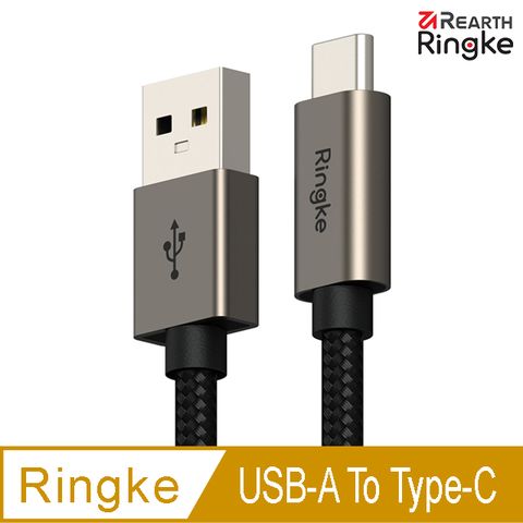 Ringke Fast Charging Basic Cable USB-A to USB Type-C 480Mbps QC3.0 60W 3A 快充數據傳輸充電編織線附束線帶