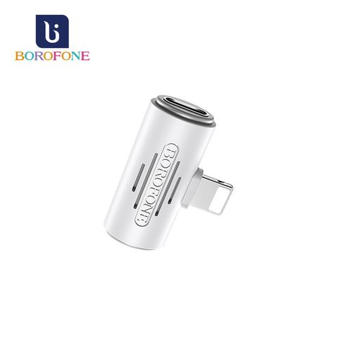 BOROFONE BV6 舒繹雙Lightning數字音頻轉換器 白色