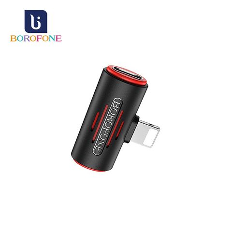 BOROFONE BV6 舒繹雙Lightning數字音頻轉換器 黑色