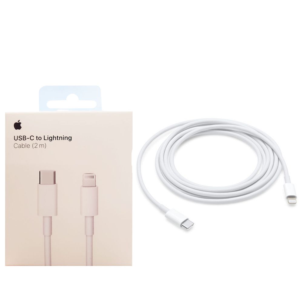 Apple 蘋果  USB-C 【Type C】對 Lightning 連接線 (2 公尺) 原廠公司貨