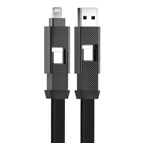 4合1快充線 充電線 傳輸線 100W 安卓 PD快充 Lightning 1.2米