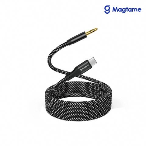 Magtame O-MagCable USB C to 3.5mm 磁性快收納音源轉接線 1M