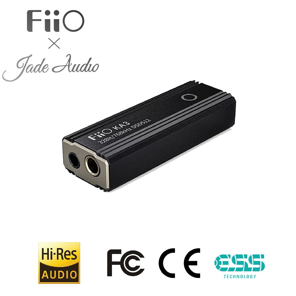 FiiO KA3 隨身型平衡解碼耳機轉換器- PChome 24h購物