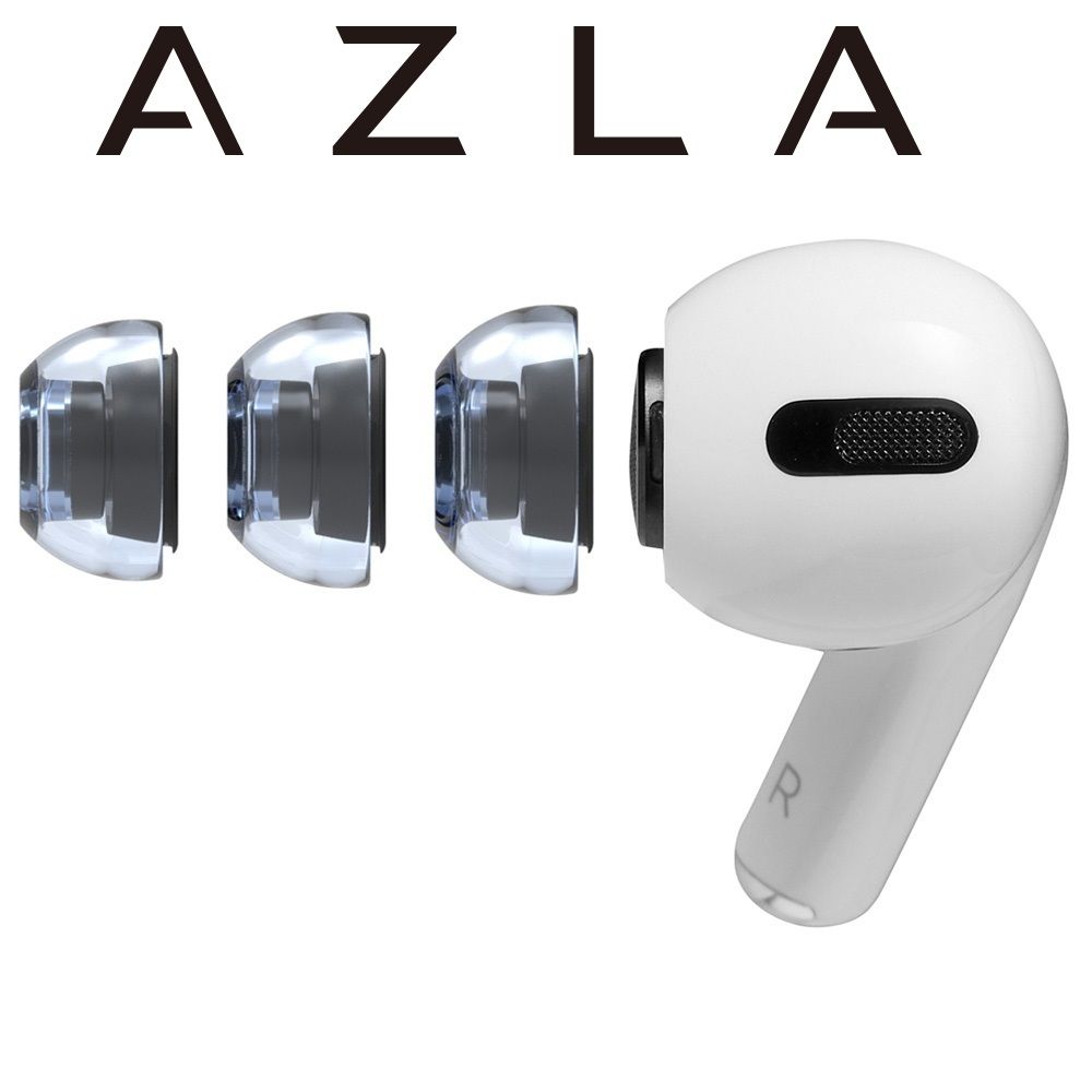AZLA Xelastec系列AirPods Pro專用溫感記憶矽膠耳塞(2對) - PChome 24h購物