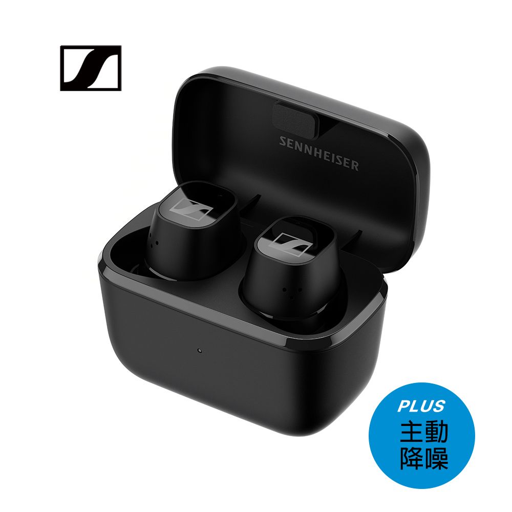 Sennheiser CX Plus True Wireless 降噪藍牙耳機(黑色) - PChome 24h購物