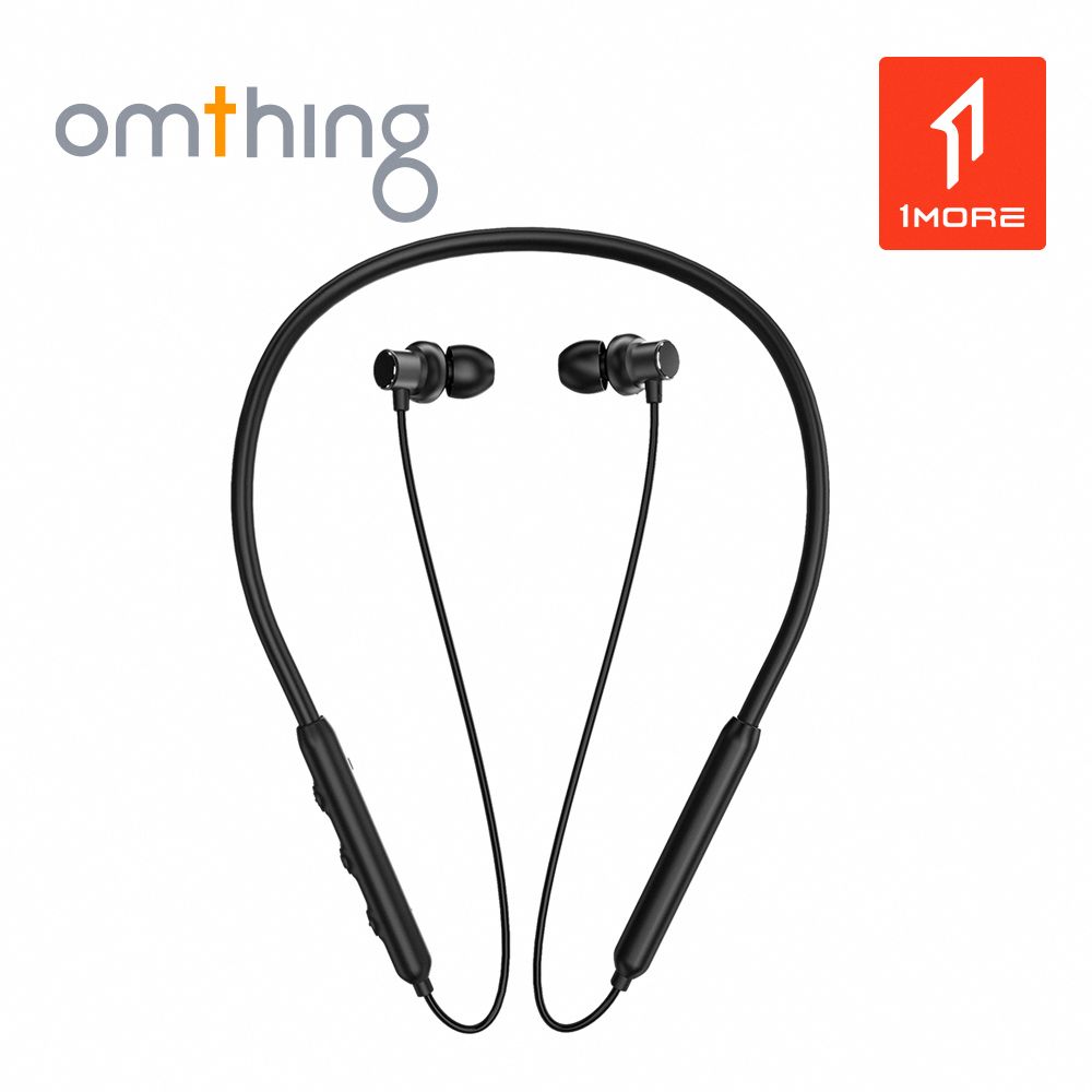 1MORE 萬魔聲學  omthing AirFree Lace 無線耳機 黑色 / EO008-BK