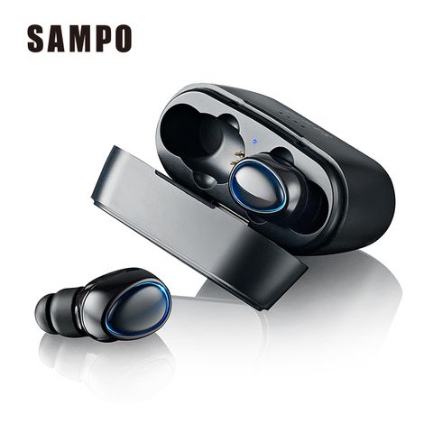 【SAMPO聲寶迷你雙耳立體聲藍牙耳機 BEN-851CP