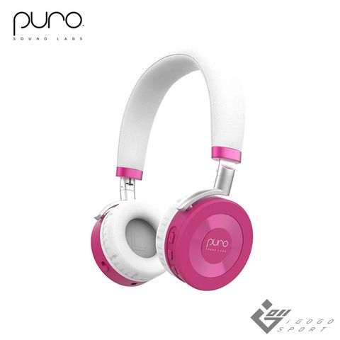 陪伴孩子安心成長的藍牙耳機Puro JuniorJams 無線兒童耳機-粉紅色