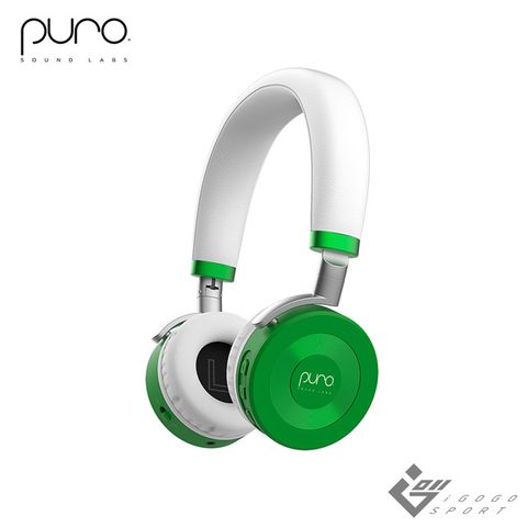 陪伴孩子安心成長的藍牙耳機Puro JuniorJams 無線兒童耳機-綠色