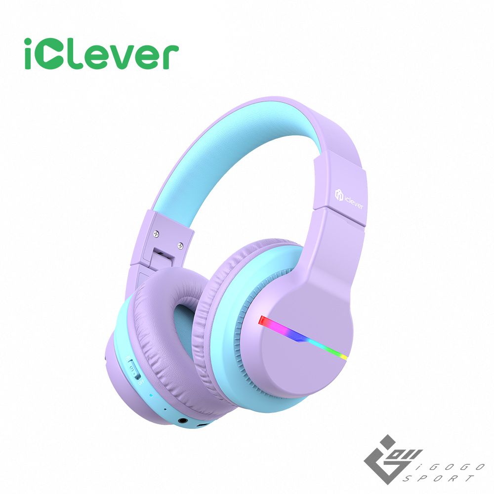 iClever BTH12 炫光無線兒童耳機