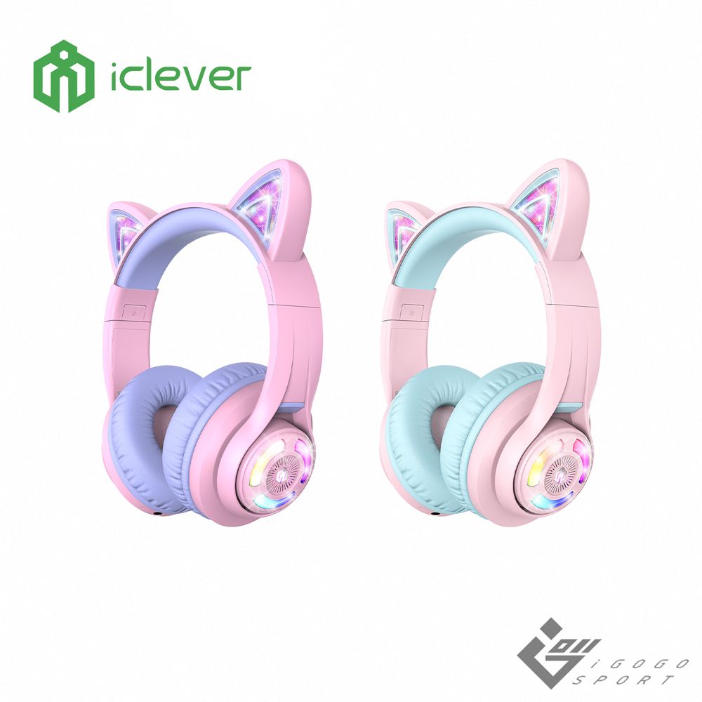 iClever  BTH13 炫光無線兒童耳機