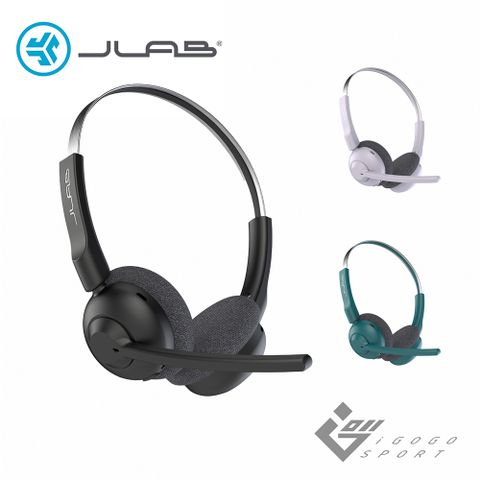 藍牙5.3多點連線辦公工作耳機JLab Go Work POP 工作辦公耳罩藍牙耳機