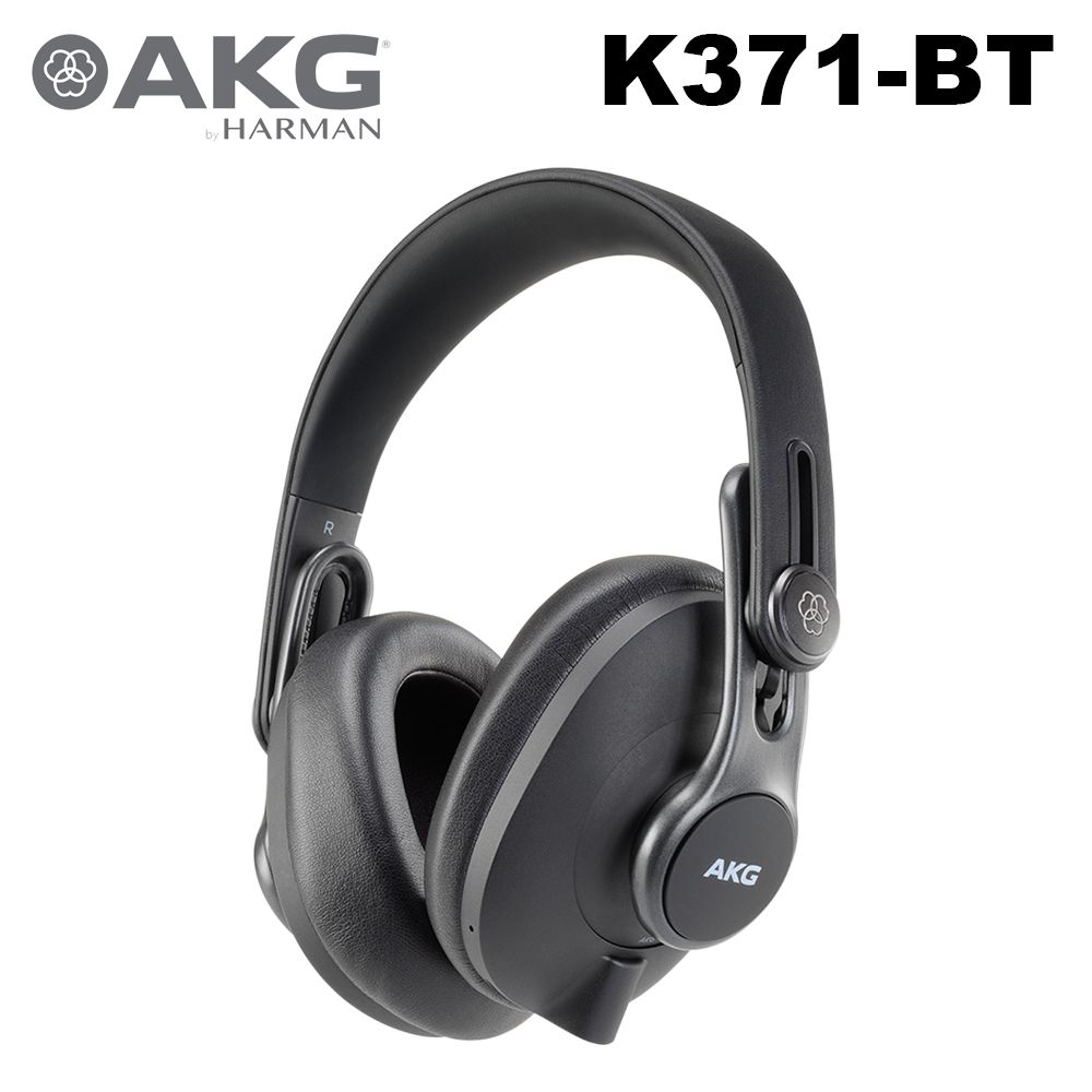 AKG K371-BT 藍牙版有線/藍牙兩用監聽耳機公司貨- PChome 24h購物